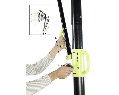 Nastavenie výšky basketbalového koša