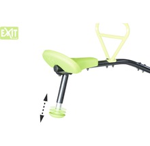 Detailný pohľad na sedadlo trampolíny s nastaviteľnou výškou