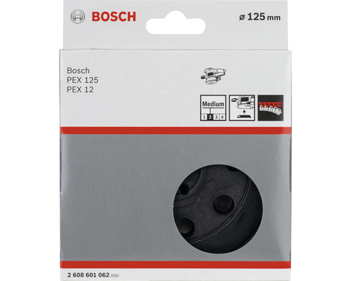 Brúsny tanier Bosch PEX 125, priemer 125 mm