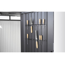 Plechový záhradný domček Biohort HighLine HS 134x254 cm sivý kremeň metalický-thumb-8 Plechový záhradný domček Biohort HighLine HS 134x254 cm sivý kremeň metalický-thumb-8