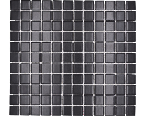 Keramická mozaika M 892 čierna 30,2 x 33 cm