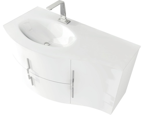 Skrinka pod umývadlo s umývadlom a batériou