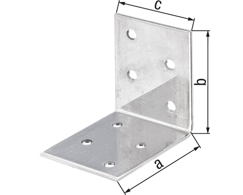 Rohovník s otvormi na upevnenie