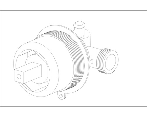 Podomietkový termostat pre sanitárne inštalácie