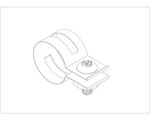 Rúrková objímka so skrutkou