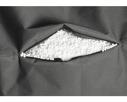 Výplň sedacieho vaku s otvorom na zips a polystyrénovými guľôčkami