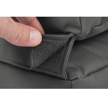 Detail vonkajšieho vankúša so suchým zipsom