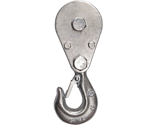 Jednoduchá kladka s hákom pre zdvíhacie zariadenia