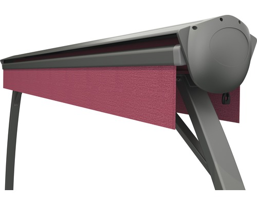 Markíza s látkovým poťahom na zatienenie