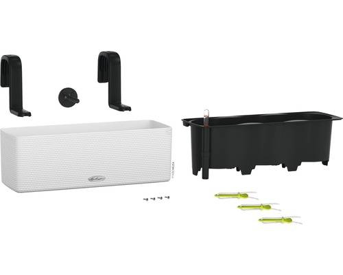 Lechuza Balconera Cottage 80 kompletná sada so zavlažovacím systémom a príslušenstvom