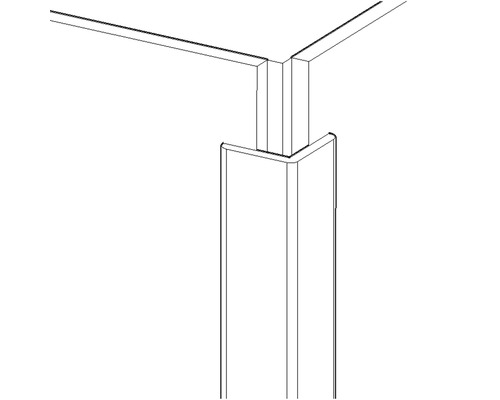 Detail nohy stola s ochranou rohov