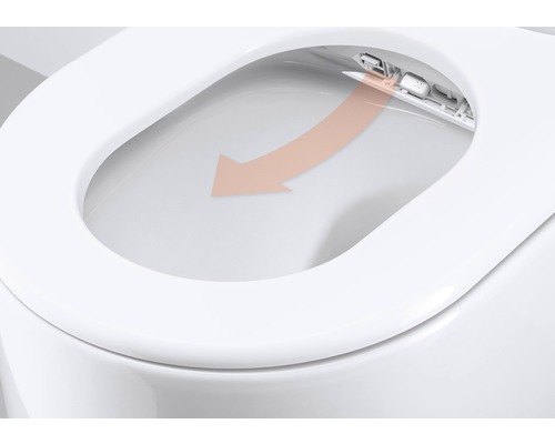 WC sedadlo s automatickým sklápaním