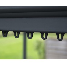 Detail závesného systému pre závesy