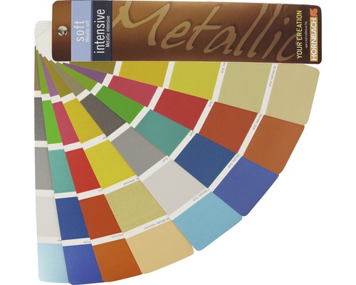 Vzorkovník farieb HORNBACH Metallic Soft & Intensive