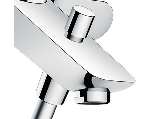 Detailný pohľad na kovovú armatúru