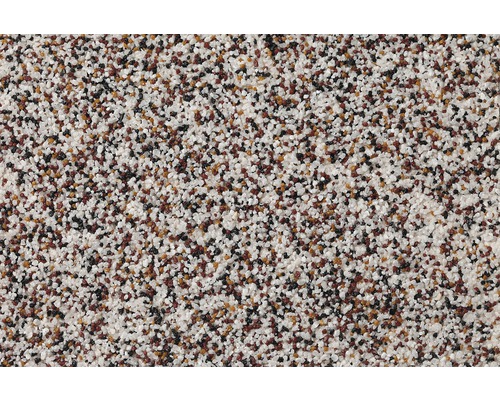 Detail mozaikovej omietky s rôznymi kamienkami