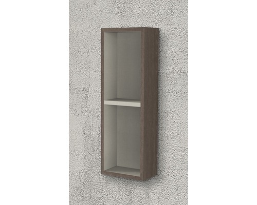 Závesná polica s jednou priehradkou na montáž na stenu