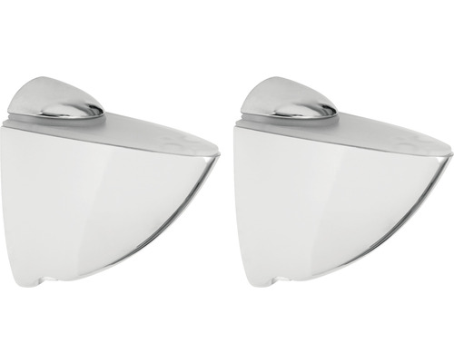 Dva držiaky políc na montáž na stenu