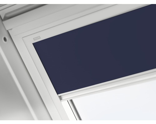 Logo spoločnosti VELUX. Strešné okno, roleta