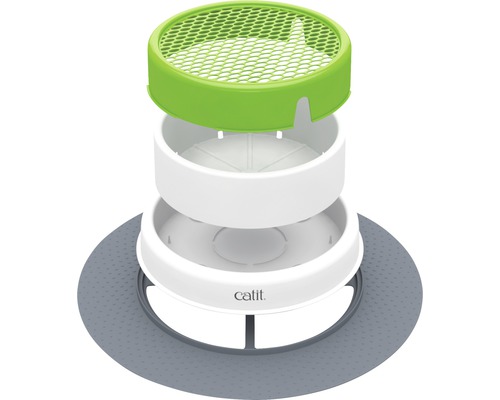 Catit kvetináč na mačaciu trávu, viacdielny