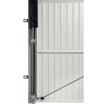 Výklopná garážová brána Ecostar 2500 x 2125 mm, biela-thumb-3