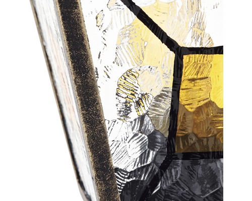 Detail skla so vzorom