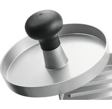 Kovový lis na hamburgery s rukoväťou