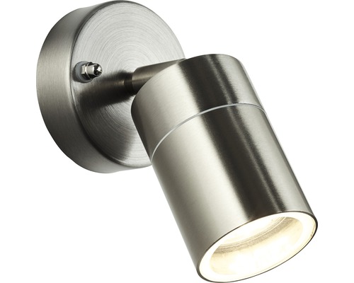 Nástenné svietidlo z kovu s nastaviteľnou hlavou reflektora