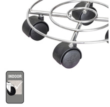 Pojazdný podstavec pod rastliny pre vnútorné použitie