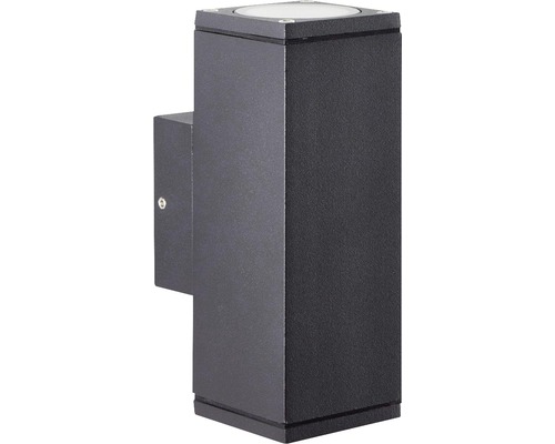 Štvorcové vonkajšie nástenné svietidlo