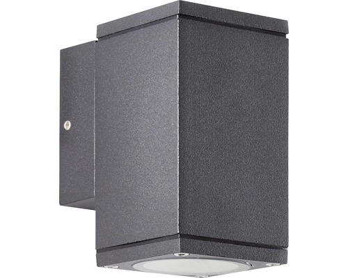 Štvorcové vonkajšie nástenné svietidlo