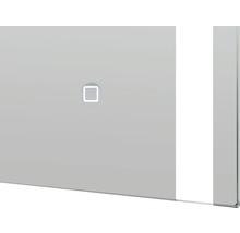 LED zrkadlo do kúpeľne s osvetlením DSK Silver Boulevard 60 x 100 cm