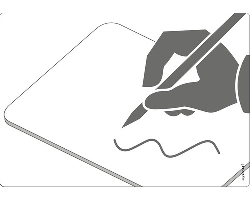 Symbol: Písanie perom na papier