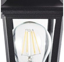 Vonkajšie nástenné svietidlo Lalumi CARLEEN IP44 E27 1x60W čierne - upevnenie zdola-thumb-2