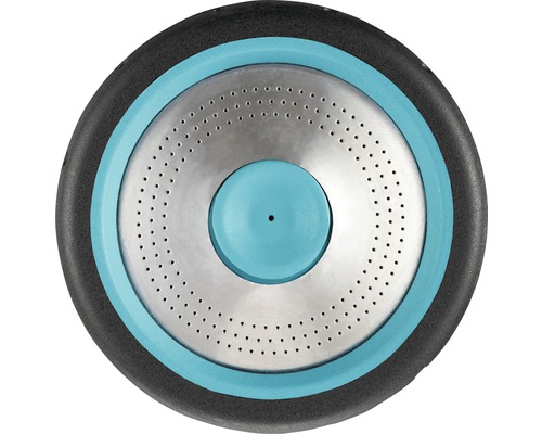 Zavlažovacia hlavica na záhradnú hadicu so sitkom