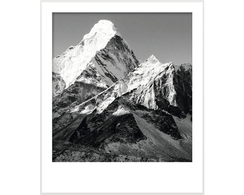 Dekoratívny zarámovaný obraz horskej krajiny