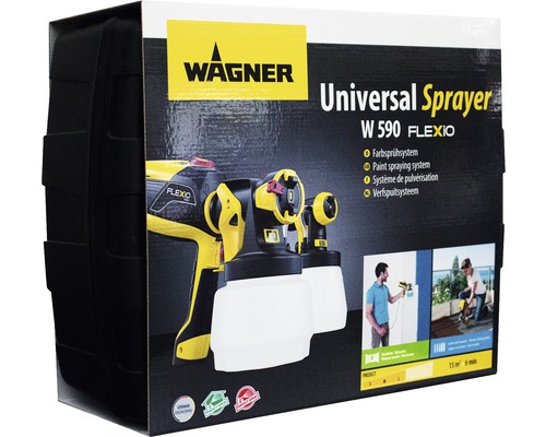 Balenie striekacieho systému Wagner Universal Sprayer W 590 FLEXIO