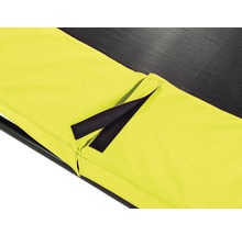 Detailný záber krytu trampolíny so suchým zipsom