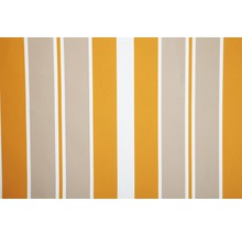 Kĺbová markíza 4 x 3 m oranžovo/sivo/biela pruhovaná-thumb-2