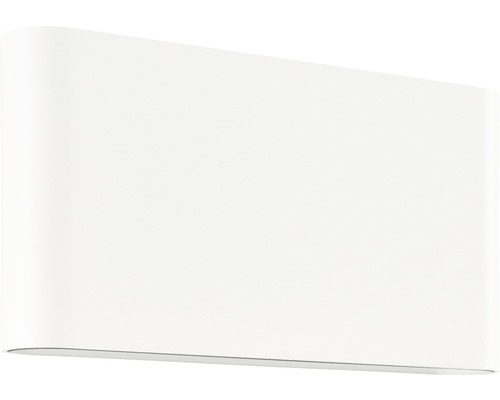 Biele nástenné svietidlo do interiéru