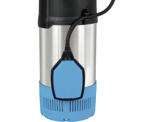 Detail ponorného čerpadla z nehrdzavejúcej ocele s plavákovým spínačom