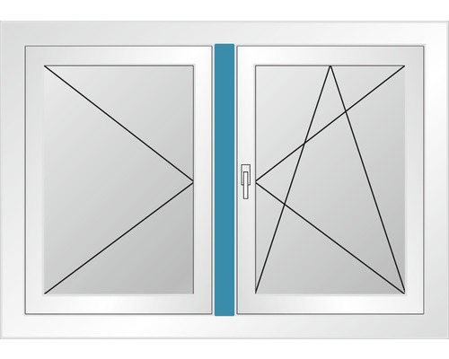 Okno s dvoma krídlami