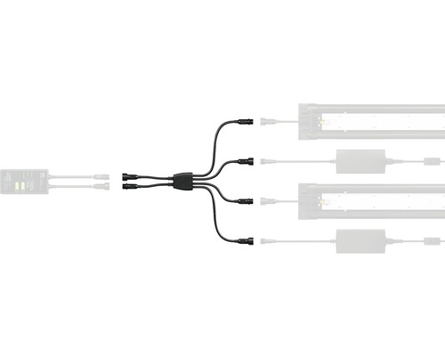 Rozbočovač pre svietidlá na pripojenie svietidiel
