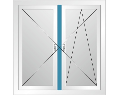 Okno s dvoma krídlami