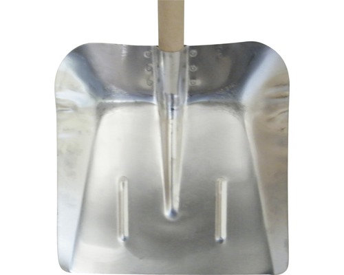 Kovová lopata s drevenou násadou