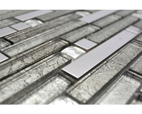 Detail sklenených mozaikových dlaždíc