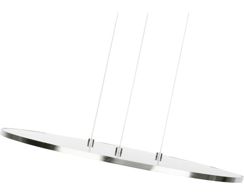 Okrúhle závesné svietidlo s tromi závesnými lankami