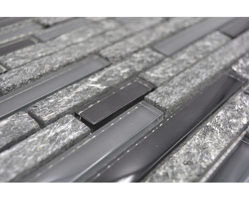 Mozaika z kameňa a skla