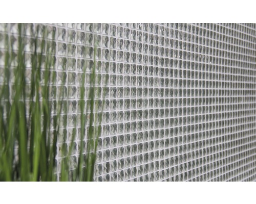 Stena zo štvorcových sklenených mozaikových dlaždíc