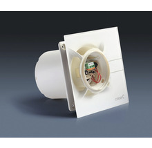 Kúpeľňový ventilátor CATA E100 GT biely s časovačom-thumb-3